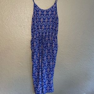 Strappy Capri Romper